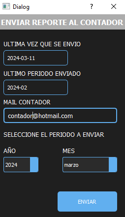 Reportes de VREG